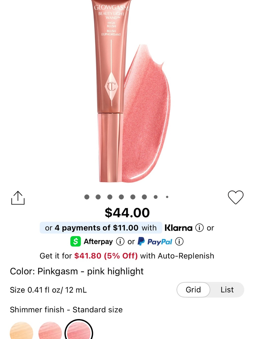 Charlotte Tilbury Light Wand- Pinkgasm - Picture 3 of 3